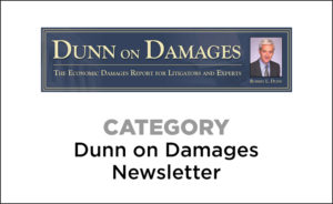 Dunn on Damages Journal
